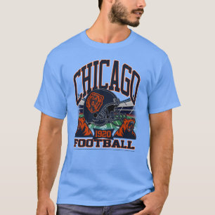 Chicago Football Vintage Gridiron Erbe T-Shirt