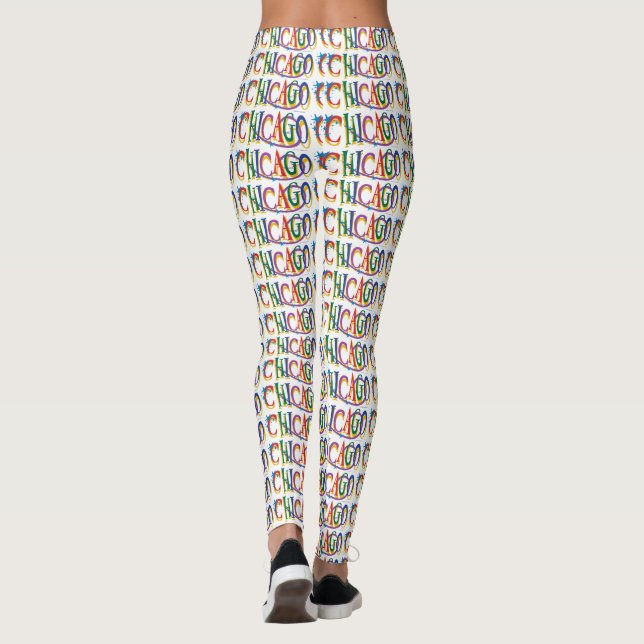Chicago Fun Leggings (Rückseite)