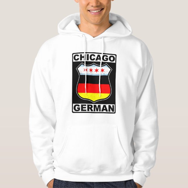 Chicago German American Hoodie (Vorderseite)