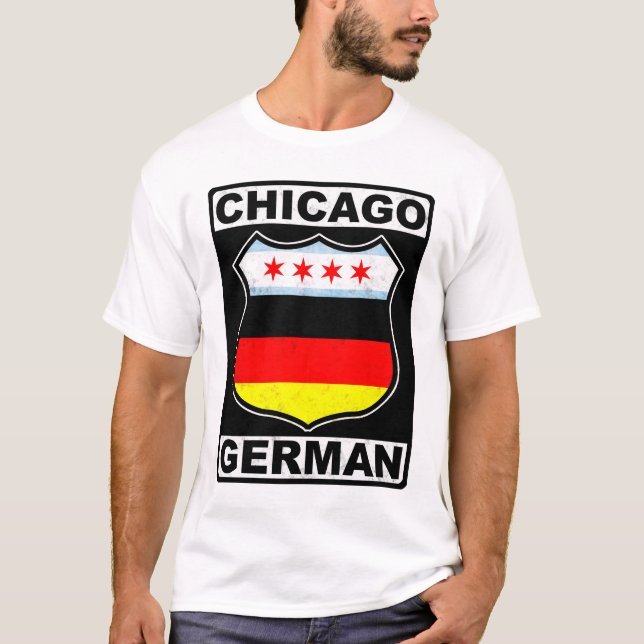 Chicago German American T-Shirt (Vorderseite)