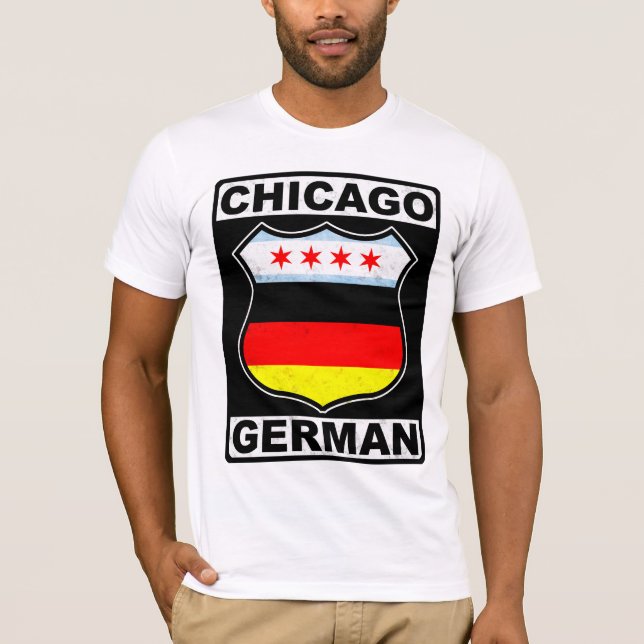Chicago German American T-Shirt (Vorderseite)