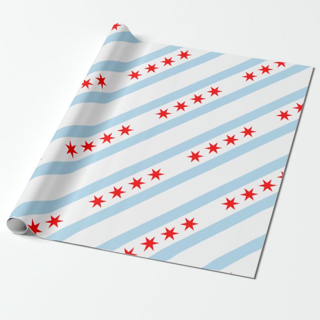 Chicago Geschenkpapier (Ungerollt)