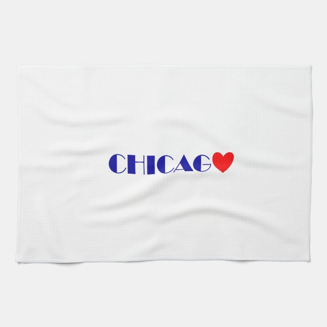 Chicago Geschirrtuch (Horizontal)