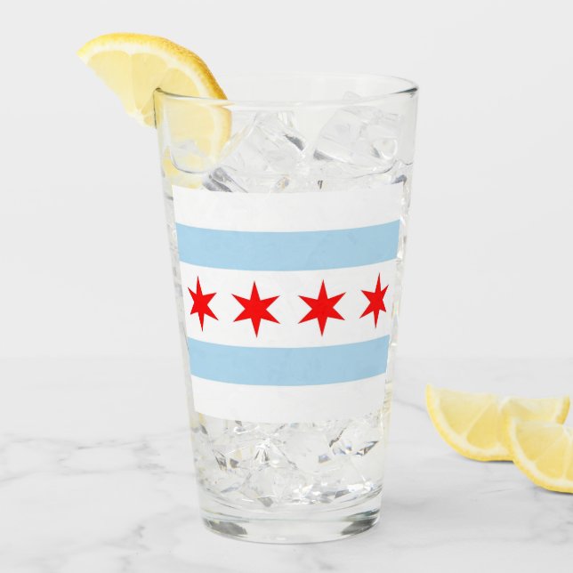 Chicago Glas (Vorderseite Ice)