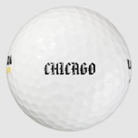Chicago Golf liebt Black and White