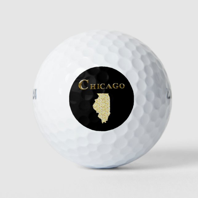 CHICAGO GOLFBALL (Vorderseite)