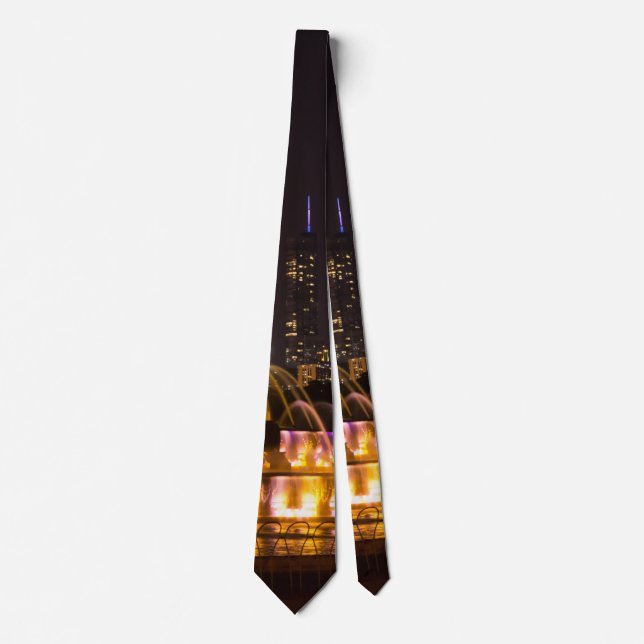 Chicago Grant Park Neck Tie Krawatte (Vorderseite)