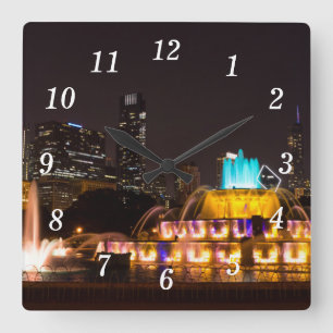 Chicago Grant Park Wanduhr