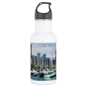 Chicago Harbor Edelstahlflasche