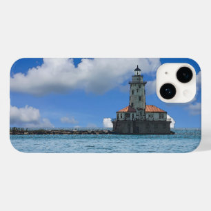 Chicago Harbor Lighthouse Painterly Case-Mate iPho iPhone 14 Hülle