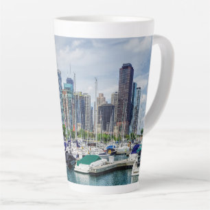 Chicago Harbor Milchtasse