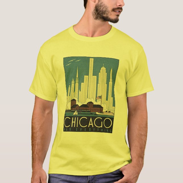 Chicago hat alles T-Shirt (Vorderseite)