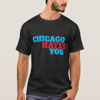 Chicago Hates You - in Flaggenfarben