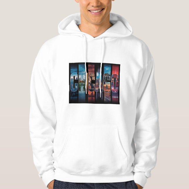 Chicago Hoodie (Vorderseite)