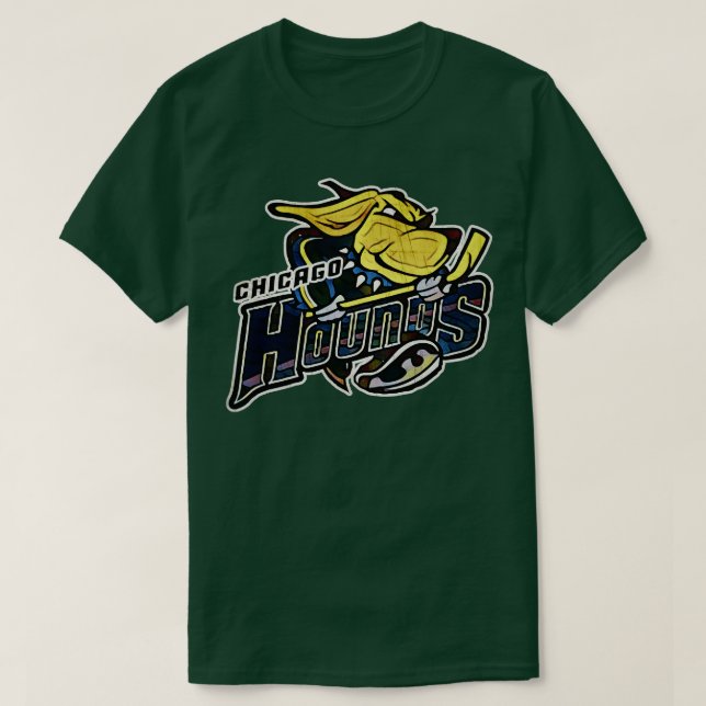 Chicago Hounds Hockey T-Shirt (Design vorne)