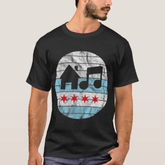 Chicago House Music Vintage DJ EDM T-Shirt