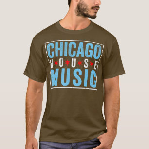 Chicago House Musik - EDM Vintage DJ Stylisch T-Shirt