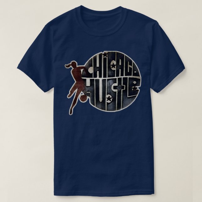 Chicago Hustle Basketball T-Shirt (Design vorne)
