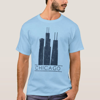 Chicago - ikonenhafte Wolkenkratzer T-Shirt