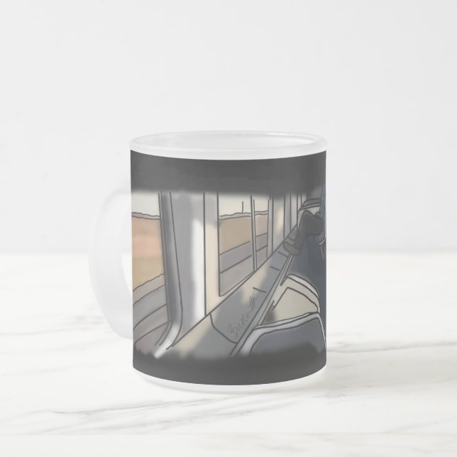 Chicago, IL Amtrak Tasse (Vorderseite Links)