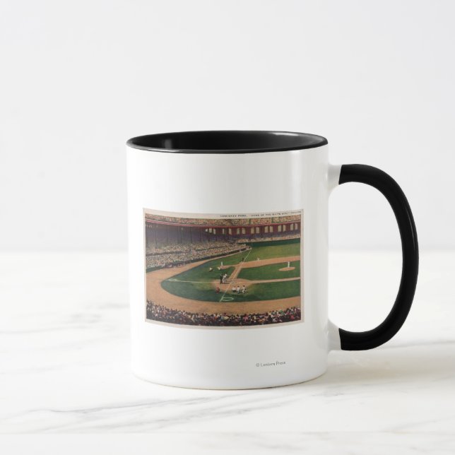 Chicago, IL - Comiskey Park, Zuhause Plate, Baseba Tasse (Rechts)
