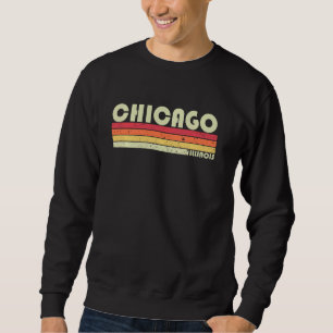 CHICAGO IL ILLINOIS Funny City Zuhause Roots Gift  Sweatshirt