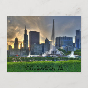 Chicago, IL Postcard Postkarte