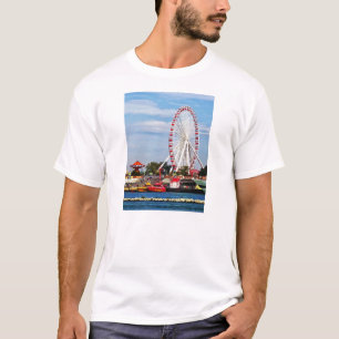 Chicago IL - Riesenrad am Marine-Pier T-Shirt