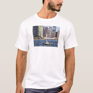 Chicago IL - Segeln auf dem Michigansee T-Shirt