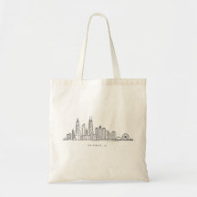 Chicago IL Stadtlandschaft Illustration