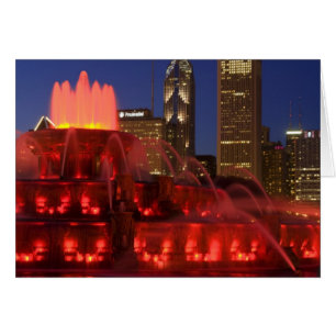 Chicago, Illinois, Buckingham-Brunnen