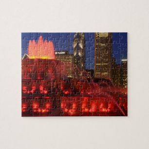 Chicago, Illinois, Buckingham-Brunnen Puzzle