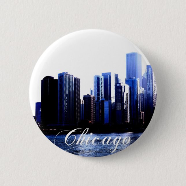 Chicago Illinois Button (Vorderseite)