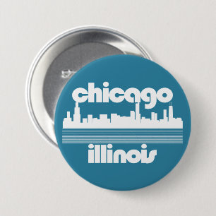 Chicago, Illinois Button