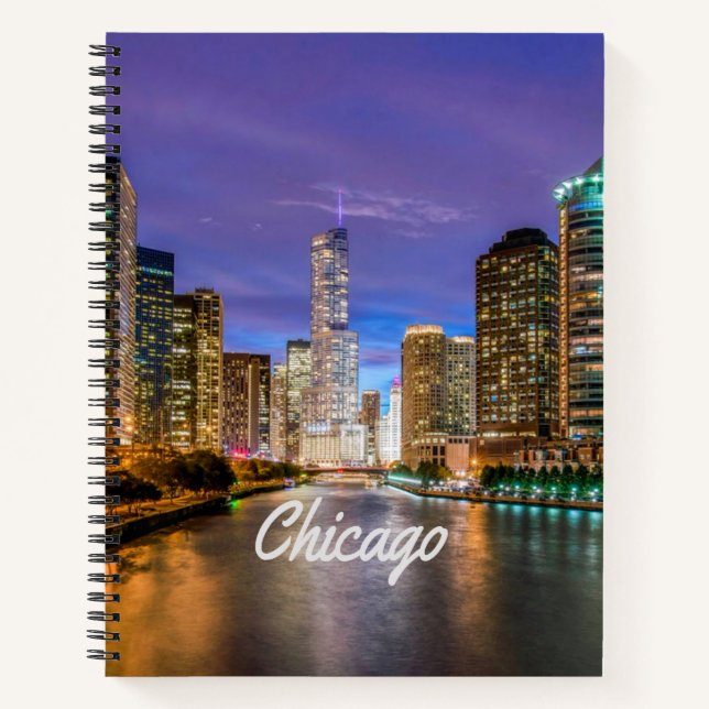 Chicago Illinois City Notizbuch (Vorderseite)