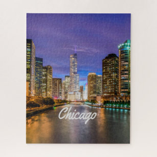 Chicago Illinois City Puzzle