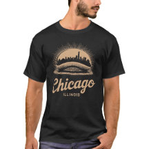 Chicago Illinois Der Bean-T - Shirt