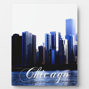Chicago Illinois Fotoplatte