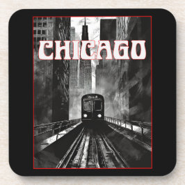 Chicago Illinois Getränkeuntersetzer