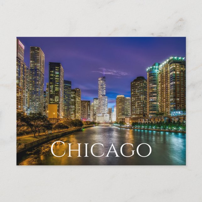Chicago Illinois (IL) Vereinigte Staaten, Amerika Postkarte (Vorderseite)
