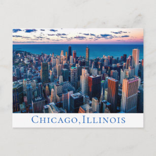 Chicago Illinois (IL) Vereinigte Staaten, Amerika Postkarte