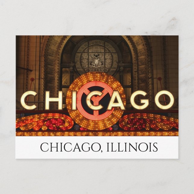 Chicago, Illinois ( IL) Vereinigte Staaten USA Postkarte (Vorderseite)