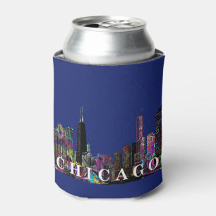 Chicago, Illinois in Graffiti Dosenkühler