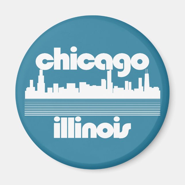 Chicago, Illinois Magnet (Vorne)