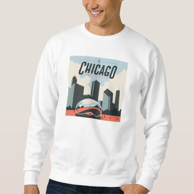 Chicago, Illinois | Millennium Park Sweatshirt (Vorderseite)