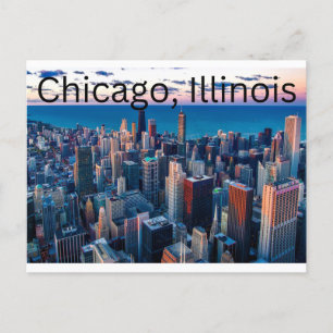 Chicago, Illinois Postcard Postkarte
