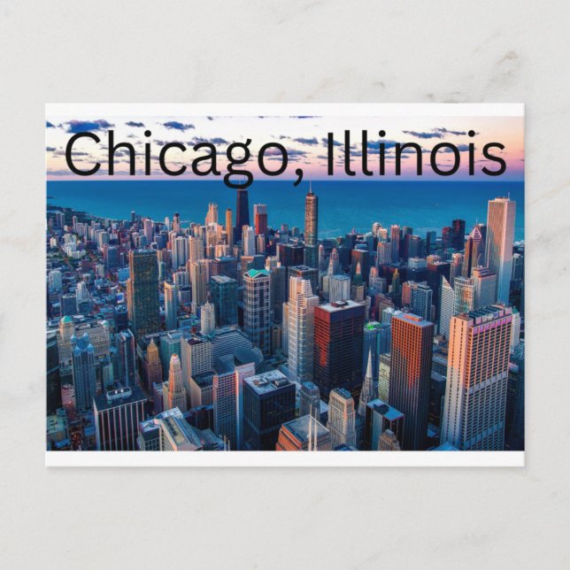 Chicago, Illinois Postcard Postkarte (Vorderseite)
