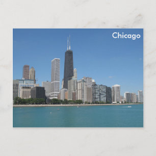 Chicago, Illinois Postkarte