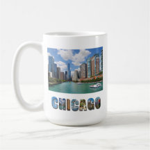 Chicago Illinois River Skyline Travel Foto