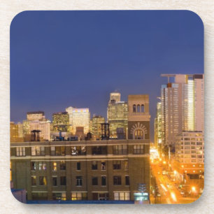 Chicago, Illinois, Skyline aus West Loop Untersetzer